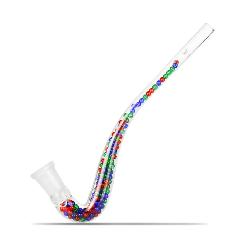 The Stash Shack Beaded J Hook Glass Stem