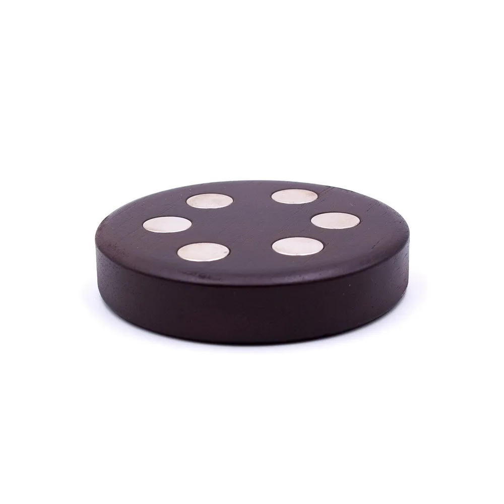 The Stash Shack DynaVap 6-Device Round Wooden Base