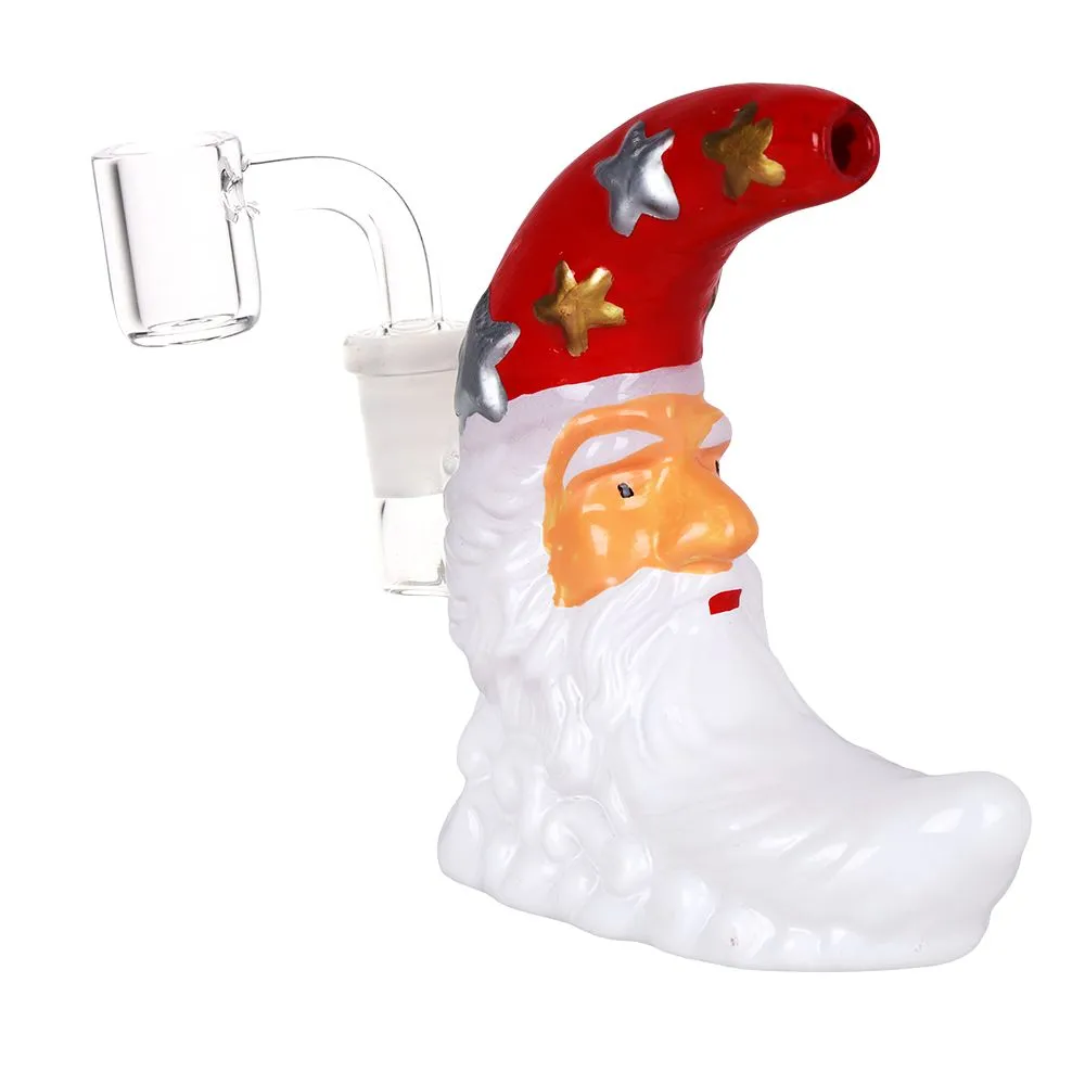 To the Moon Santa Dab Rig - 4.75" / 14mm F