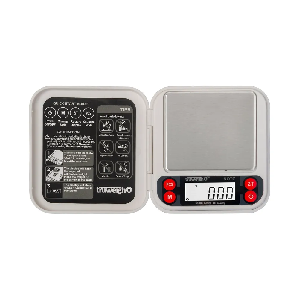 TruWeigh Note Digital Mini Scale - 100g x 0.01g