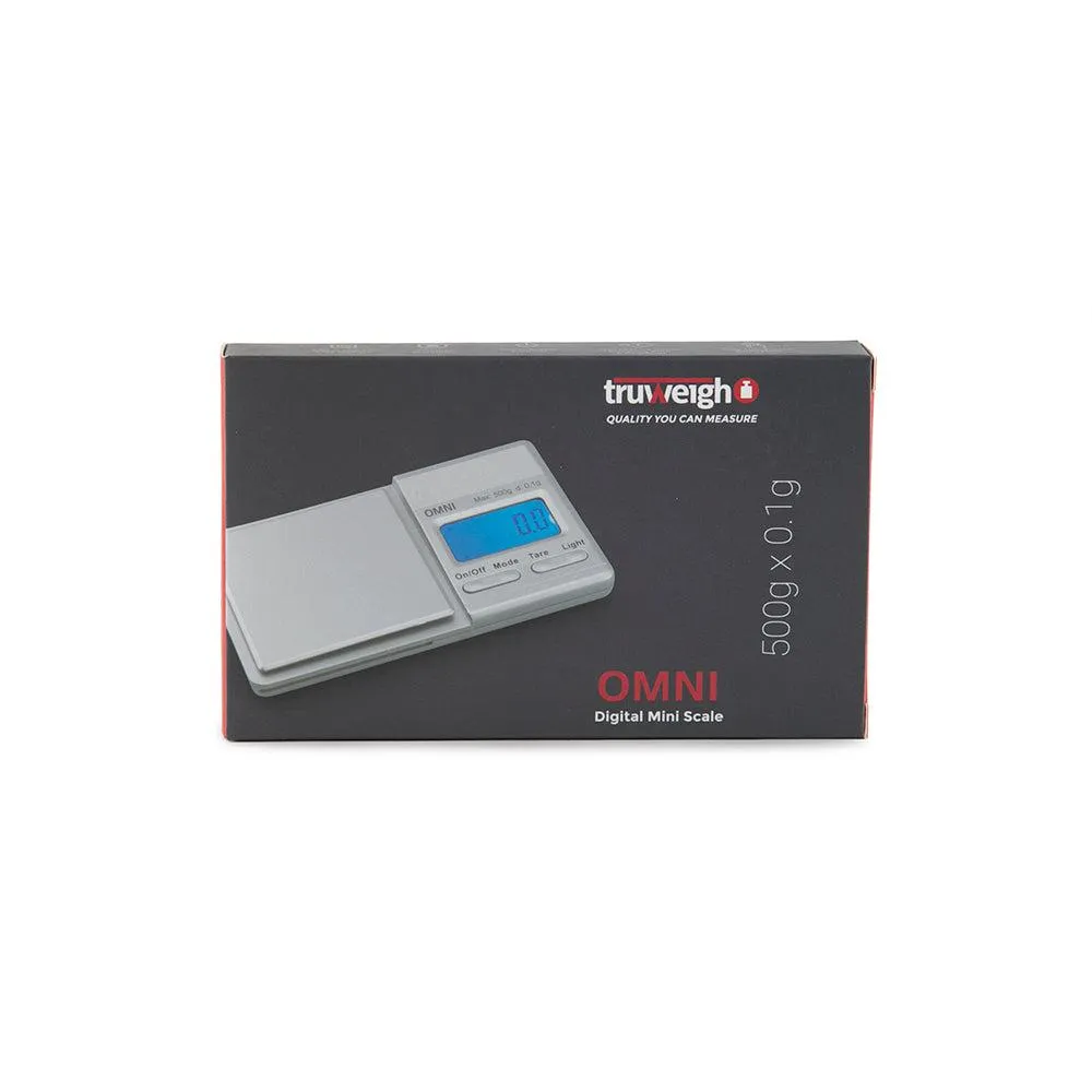 TruWeigh Omni Digital Mini Scale - 500g x 0.1g