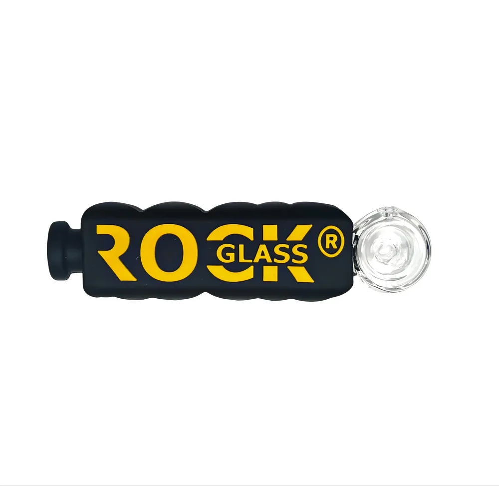 Rock Glass Unbreakable Explorer Rock Glass Silicone Handpipe
