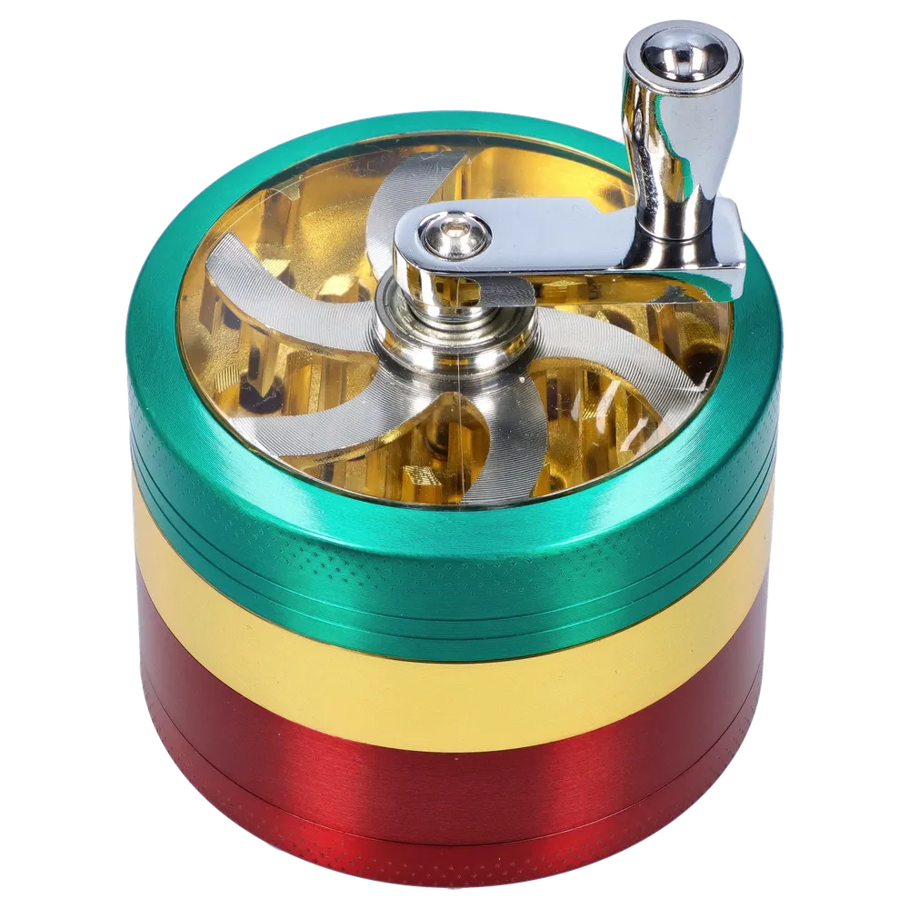 DankStop 3-stage with Handle Grinder - 62mm