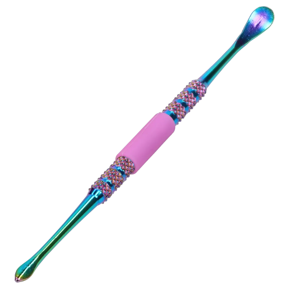 DankStop Anodized Dab Tool with Silicone Tips - 5 in.