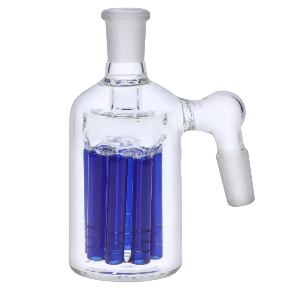 DankStop Colored Showerhead Perc Ash Catcher - 45 degree - Male 14mm