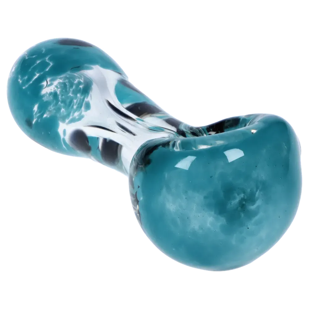 DankStop Color Frit with Dots Spoon Pipe - 2.5 in.