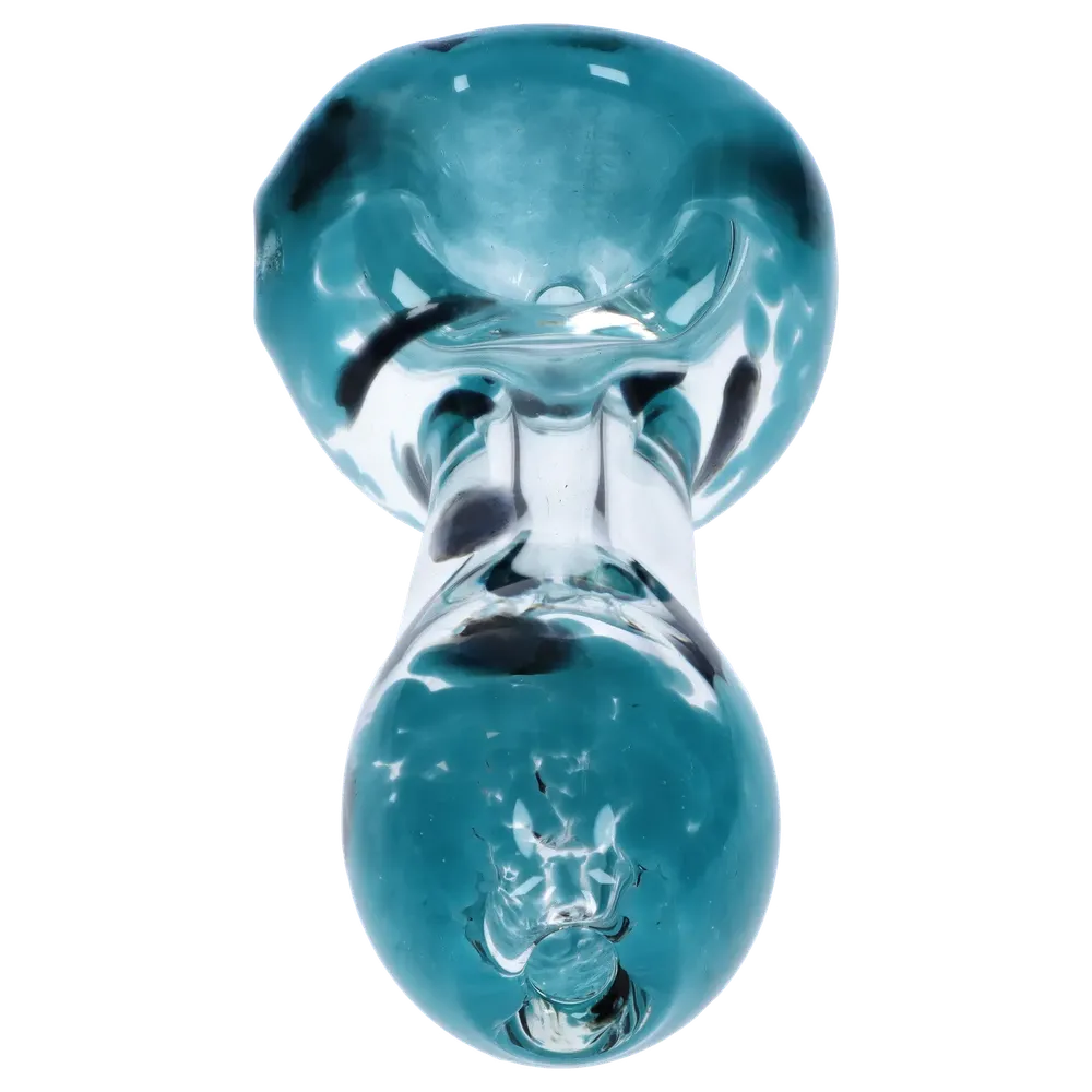 DankStop Color Frit with Dots Spoon Pipe - 2.5 in.