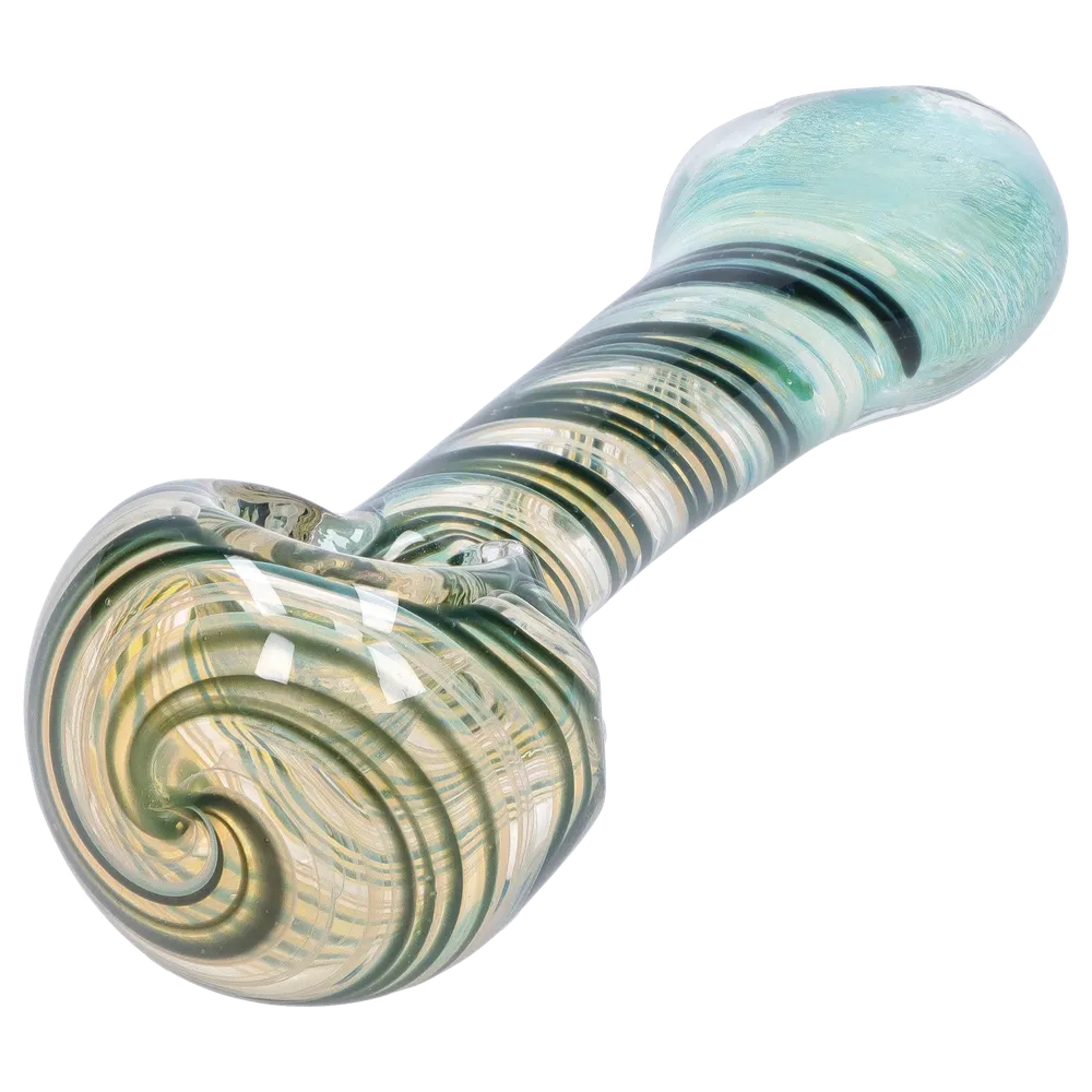 DankStop Color Twisting Spoon Pipe - 3 in.