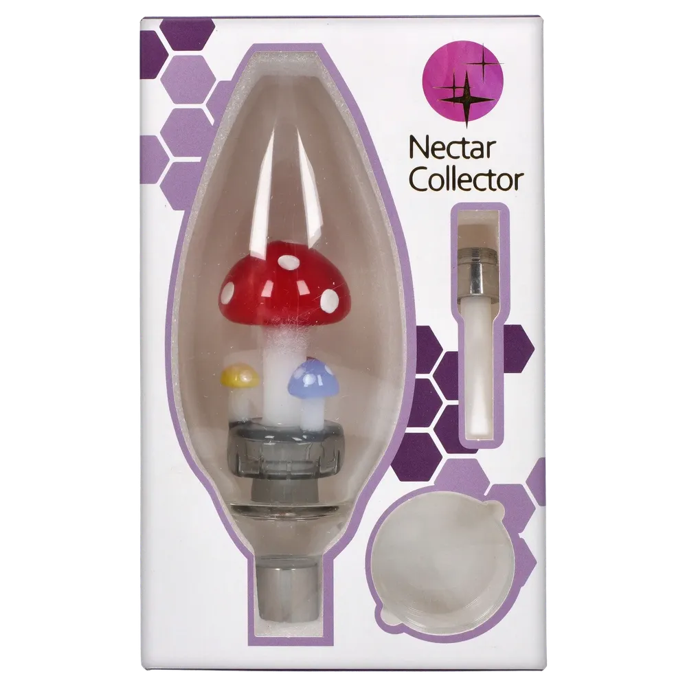 DankStop Egg with Mushroom Perc Nectar Collector - 14mm