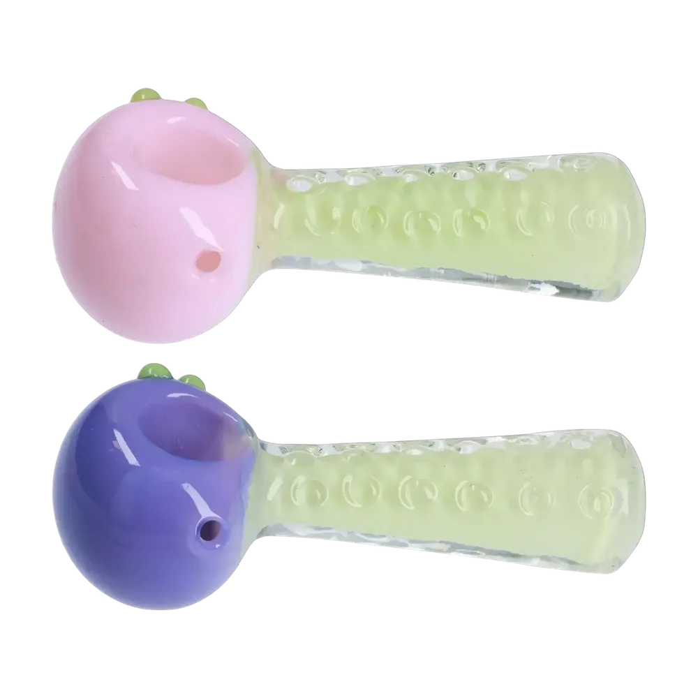 DankStop Fancy Stem Spoon Pipe - 4.5 in.