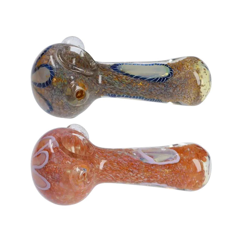DankStop Frit Eye Spoon Pipe - 4.5 in.
