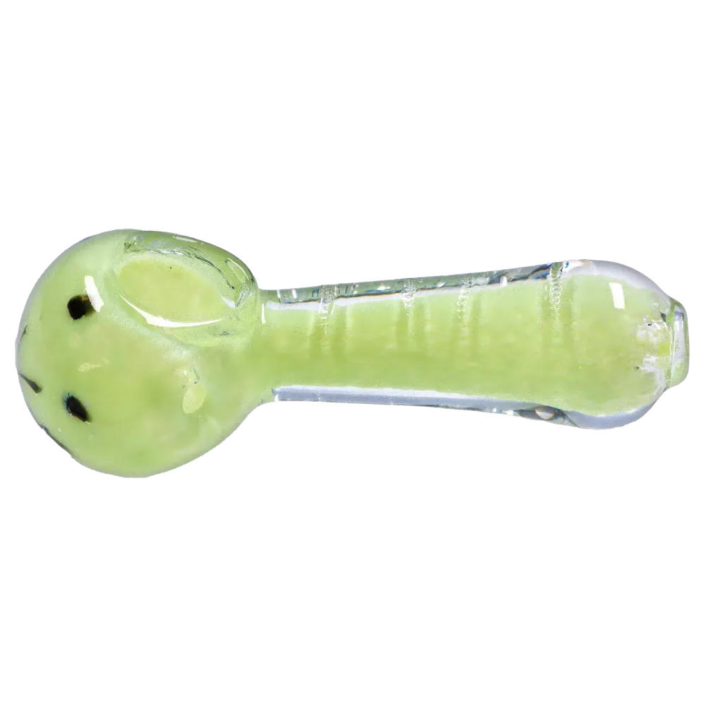 DankStop Frit Marble Rim Pastel Spoon Pipe - 3.5 in.