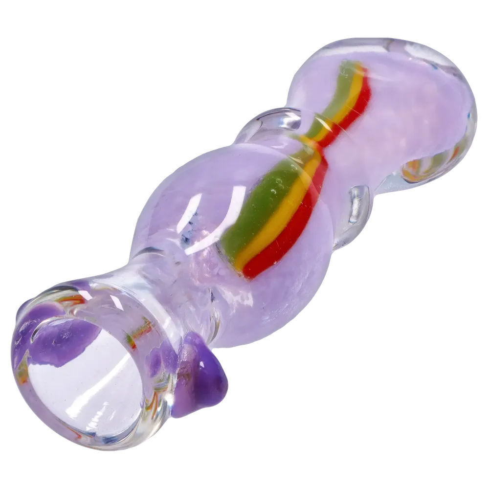 DankStop Frit Rasta One Hitter - 3 in.