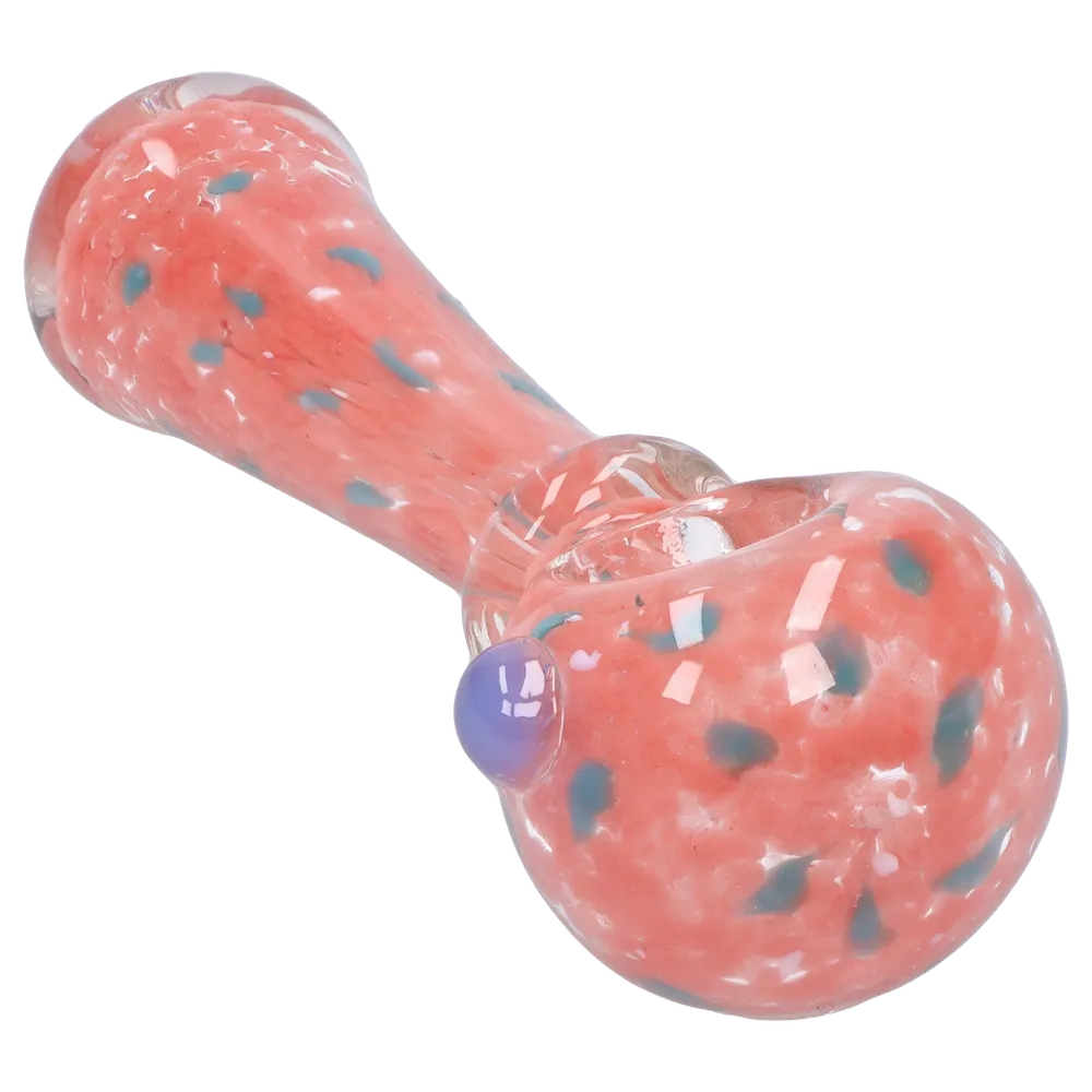 DankStop Frit with Twisted Mouthpiece Spoon Pipe - 4 in.