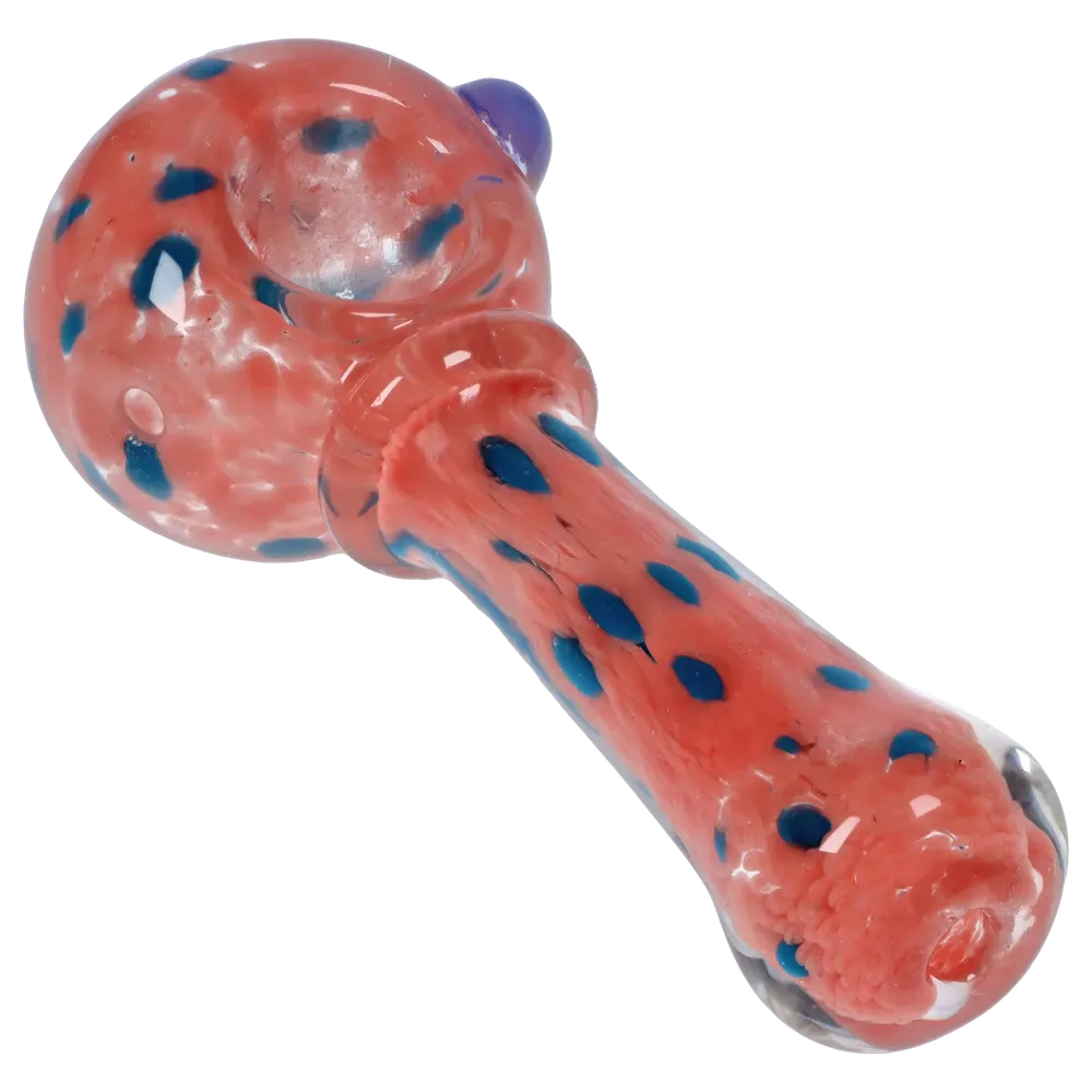 DankStop Frit with Twisted Mouthpiece Spoon Pipe - 4 in.