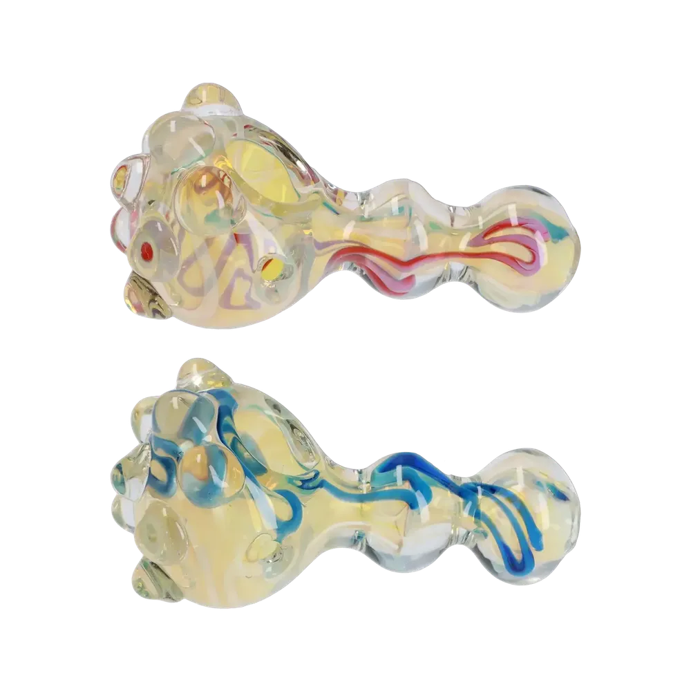 DankStop Marble Spoon Pipe - 4.5 in.