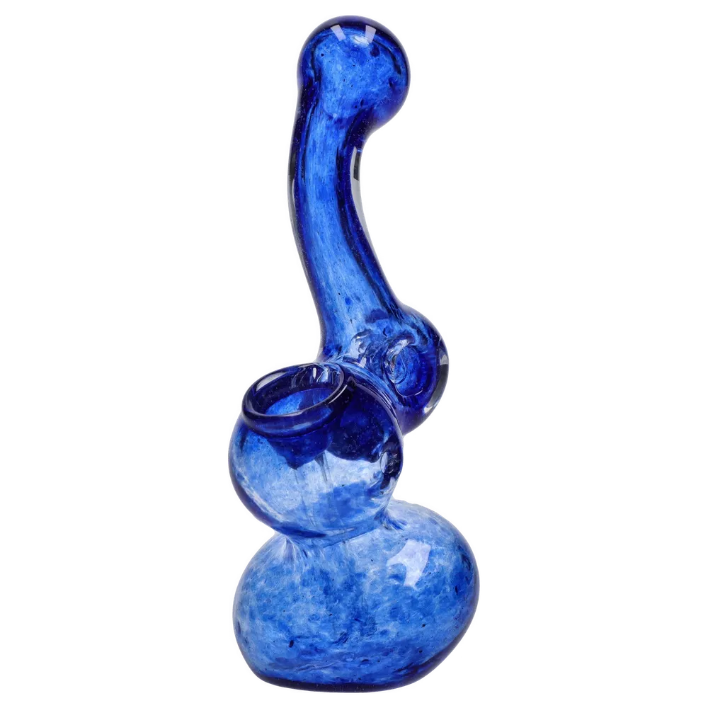 DankStop Mini Colored Bubbler with Hole