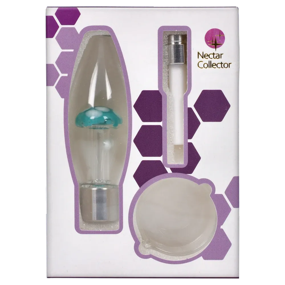 DankStop Mini Egg with Mushroom Perc Nectar Collector