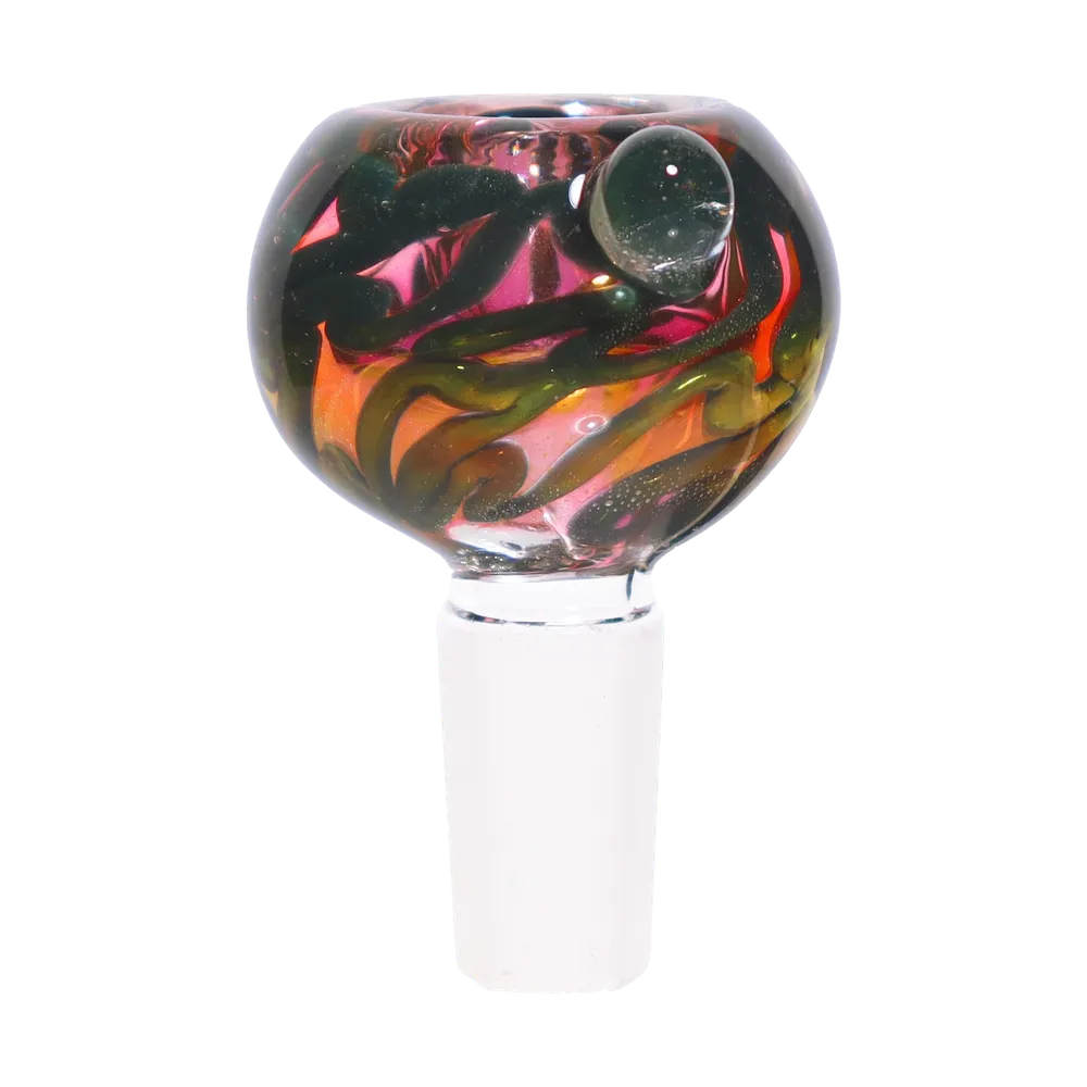 DankStop Pink Swirl Bowl - 14mm