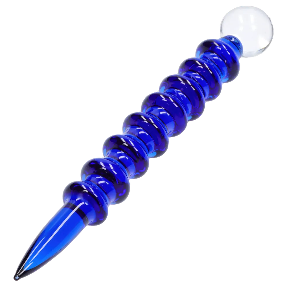 DankStop Ribbed Glass Dab Tool - 4.5 in.