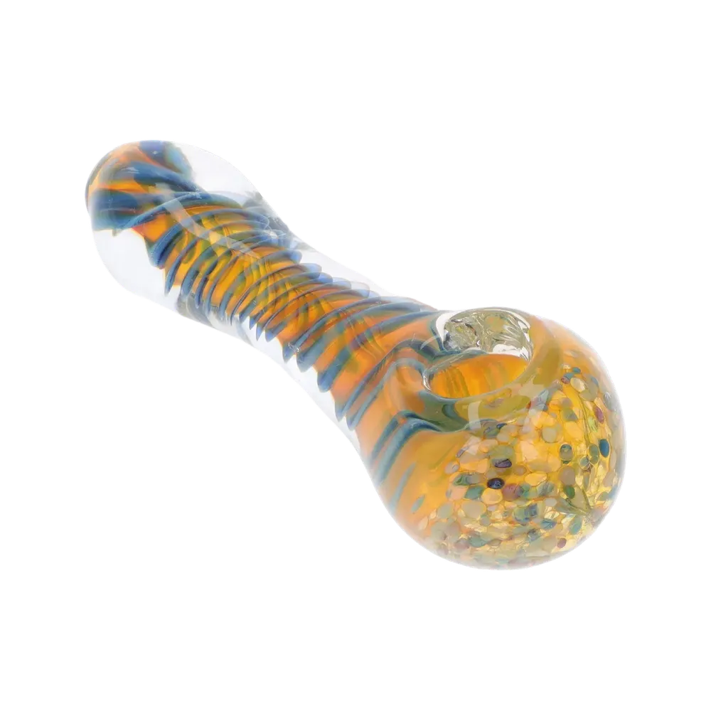 Cloud Cali Swirls and Dots Spoon Pipe - 4.75 in.