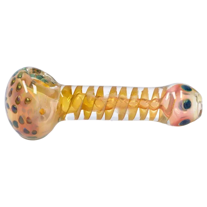 DankStop Swirly Speckled Spoon Pipe