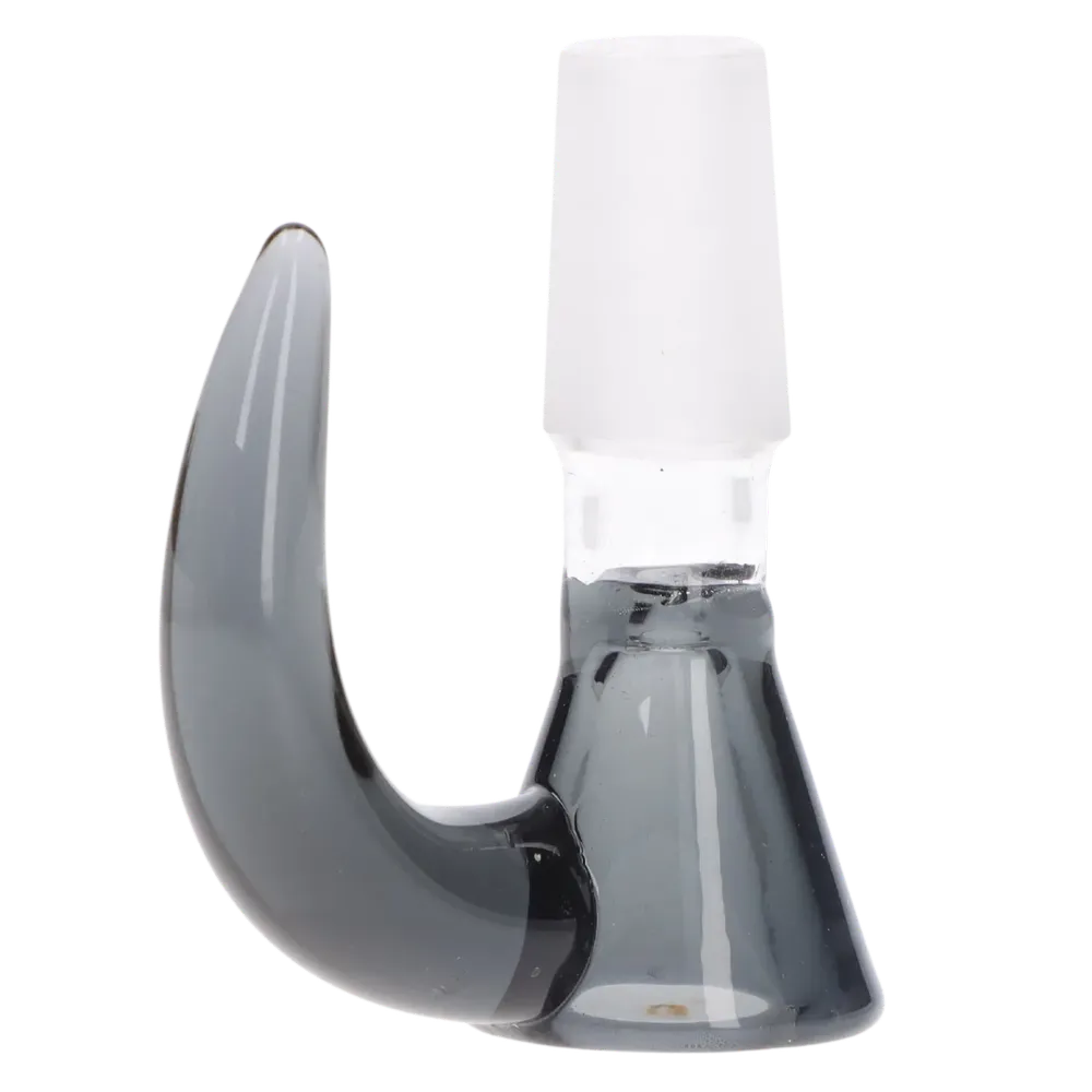 DankStop Thick Bowl w/ Horn Handle - Male - 14mm