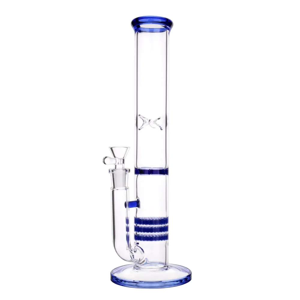 DankStop Triple Honeycomb with Turbine Bong - 13 in.