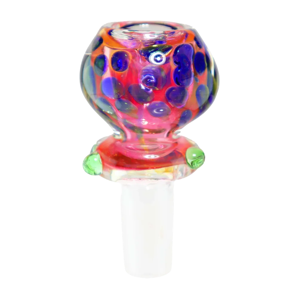 DankStop Twisted Multicolor Ring Bowl - 14mm