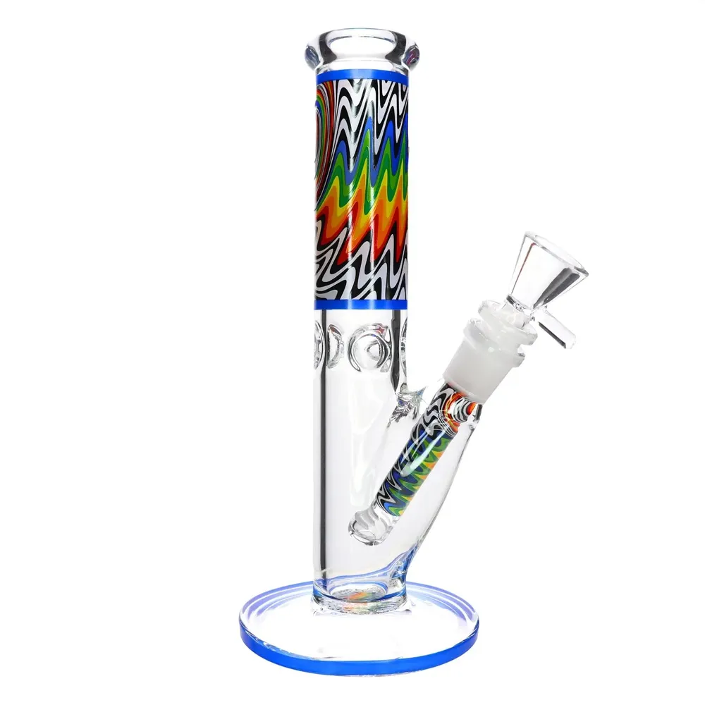 DankStop Wig Wag Straight Tube Bong