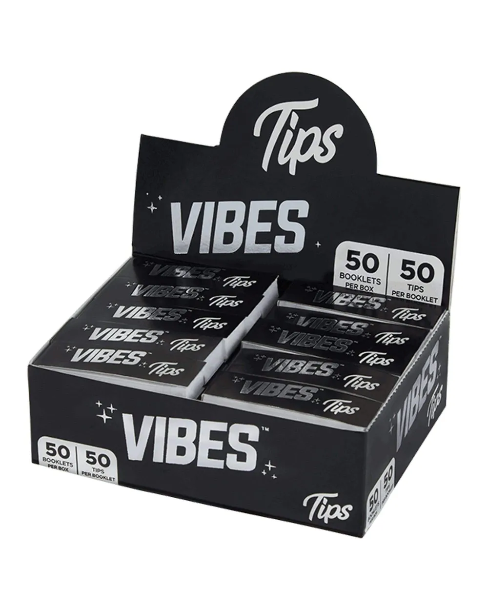 Vibes Rolling Paper Tips Box