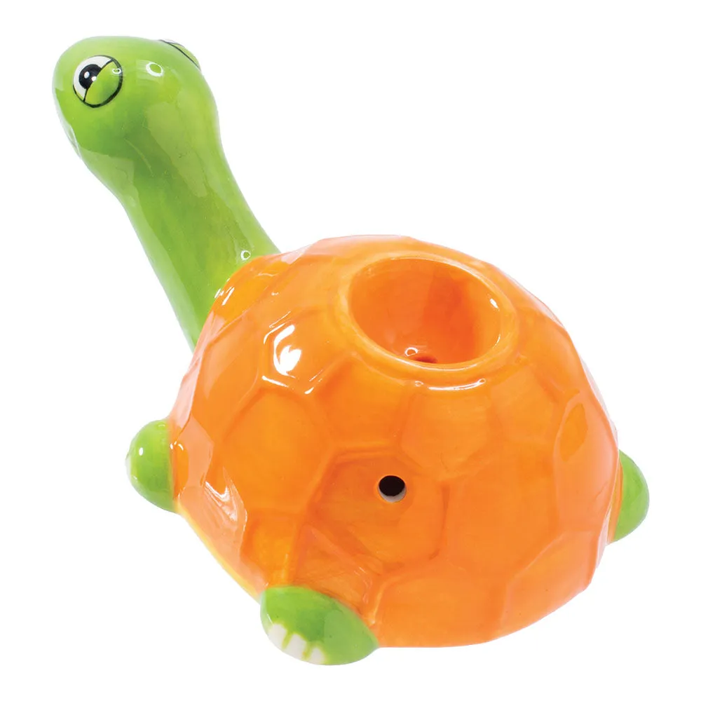 Wacky Bowlz Sea Turtle Ceramic Pipe