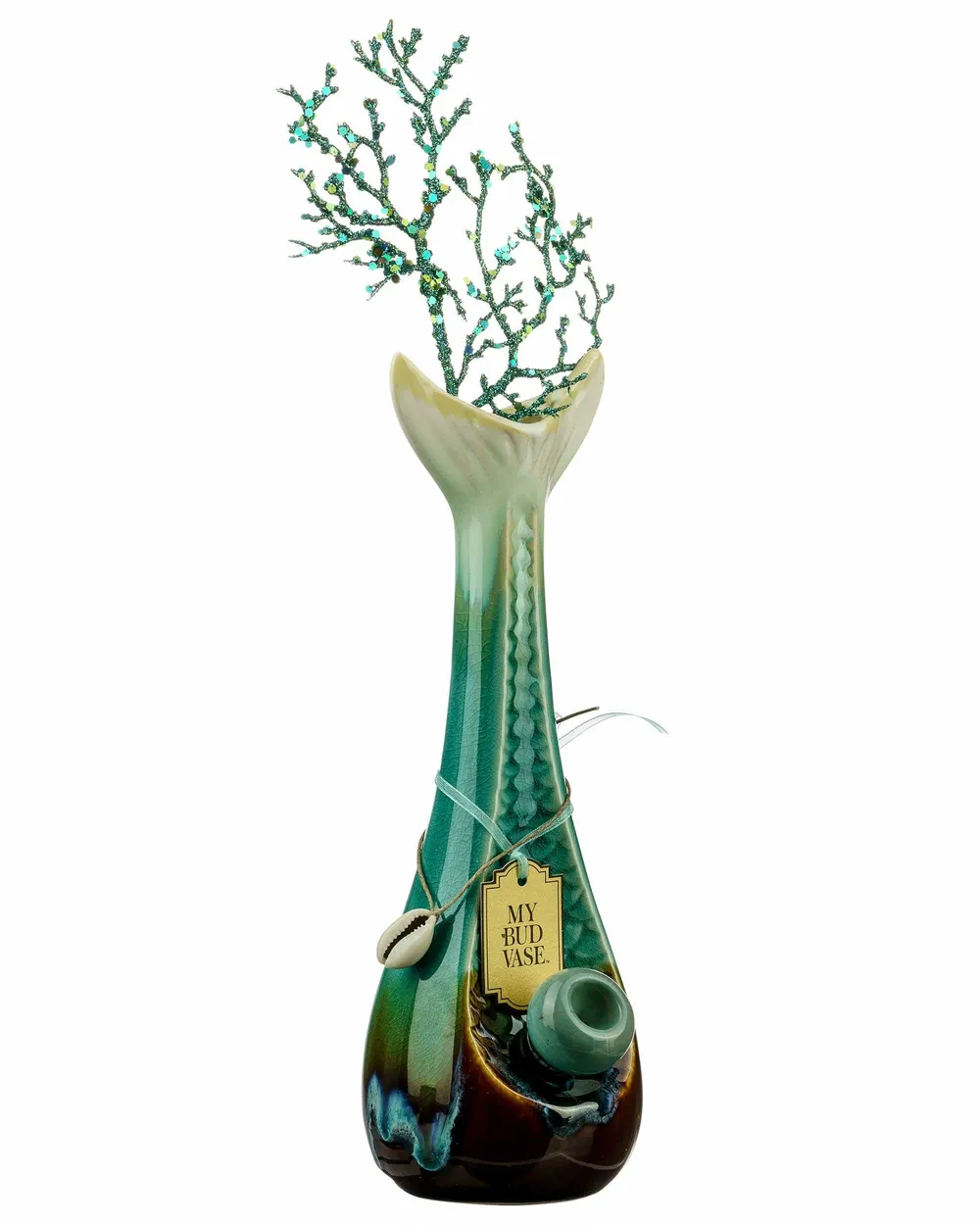 My Bud Vase "Mermaid" Ocean Goddess Bong