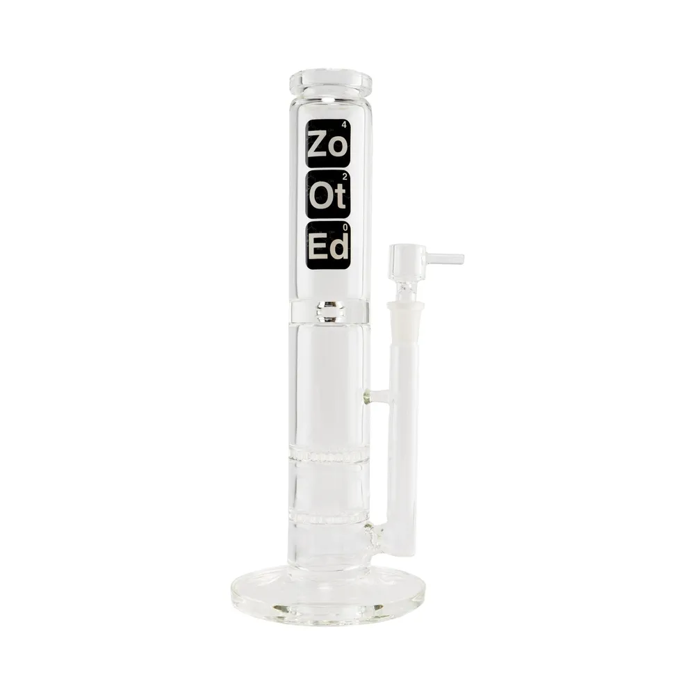 Zooted 12” Straight Tube Bong