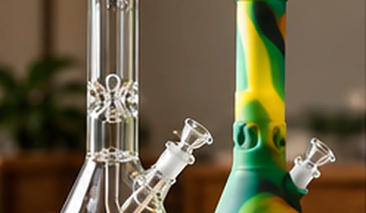 Editorial illustration: Common Bong Materials Compared