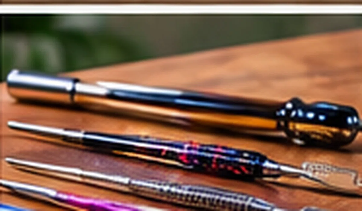 Editorial illustration: Dab Tool Materials & Tip Styles