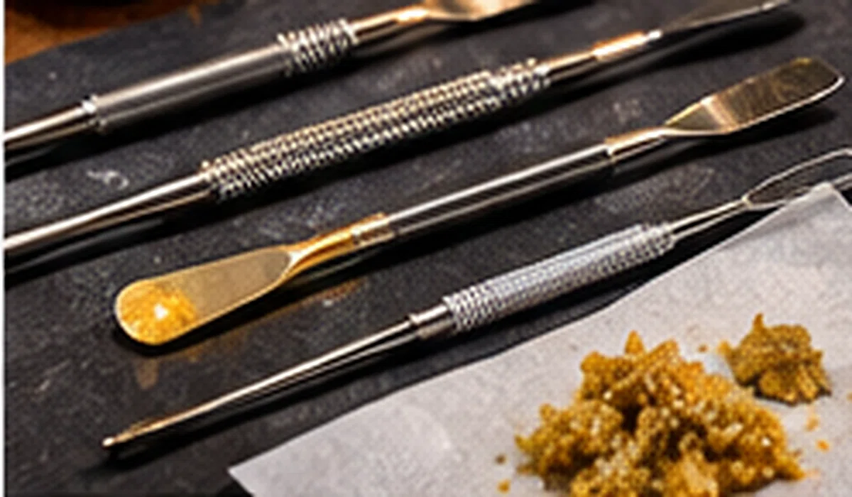 Checklist infographic for Dab Tool Materials & Tip Styles