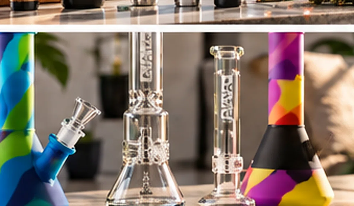 Checklist infographic for Glass vs. Silicone Bongs: Key Differences
